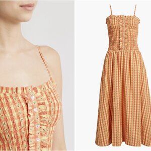 Damson Madder Organic Cotton Midi Sundress US size 6